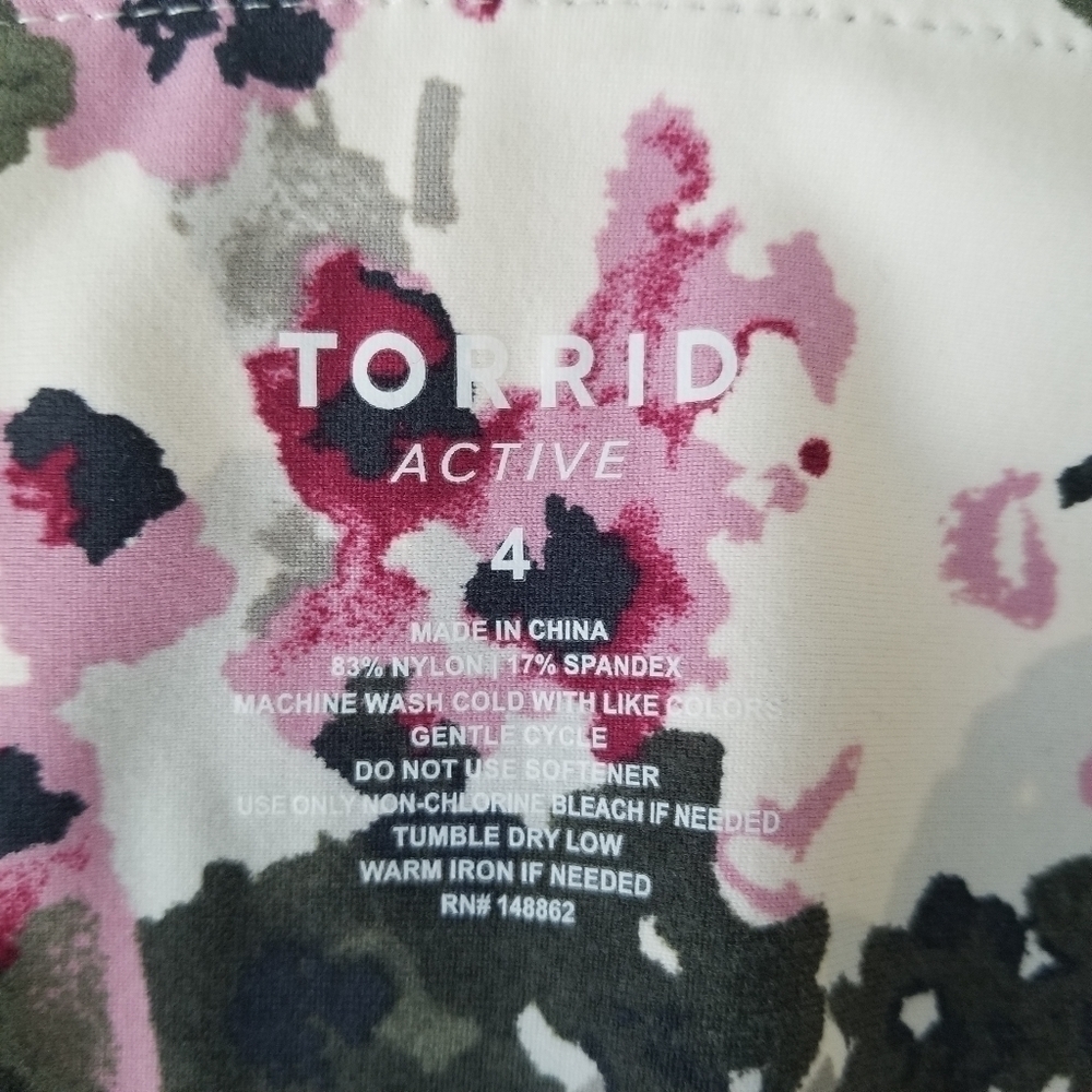 Torrid Performance Core Crop Active Legging With … - image 7